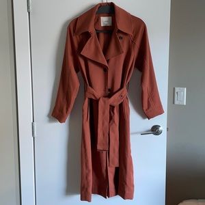 Aritzia Wilfred Pelat Trench Coat